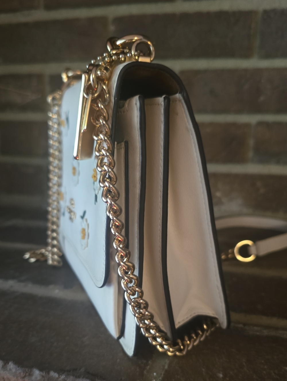Coach Klare Crossbody Bag With Spring Blossom Print White - Picture 2 of 10
